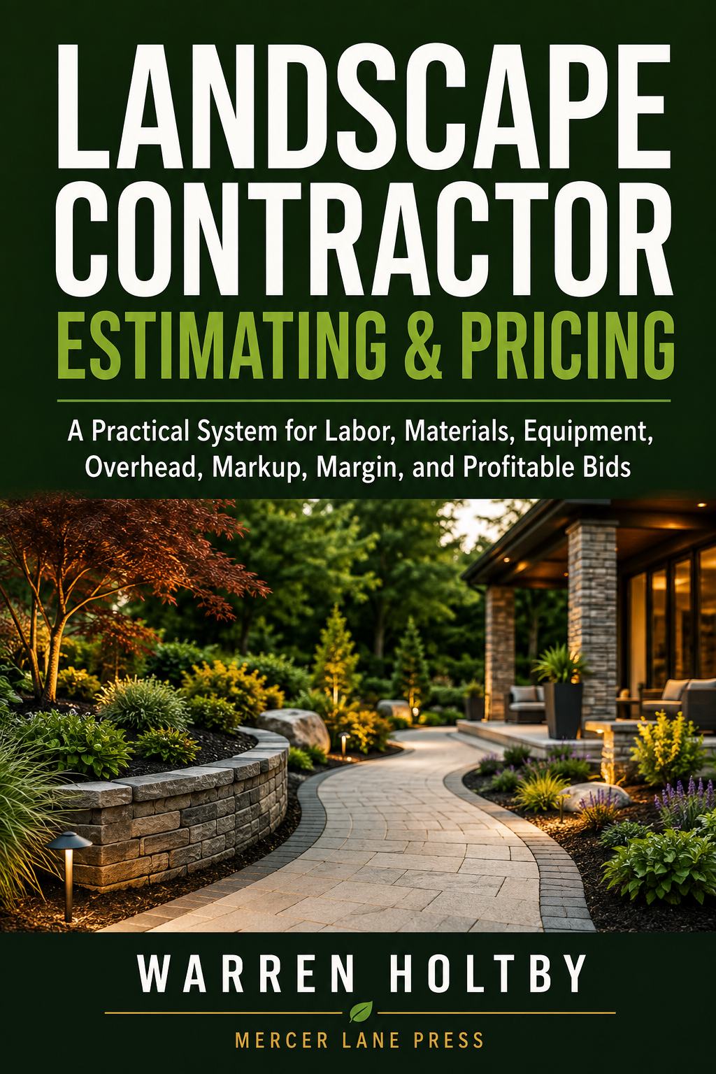 Cover of Landscape Contractor Estimating & Pricing by Warren Holtby